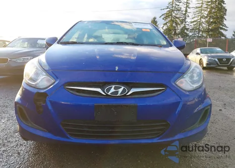 2013 Hyundai Accent Gls из США, поврежденный, VIN KMHCT4AE0DU539153
